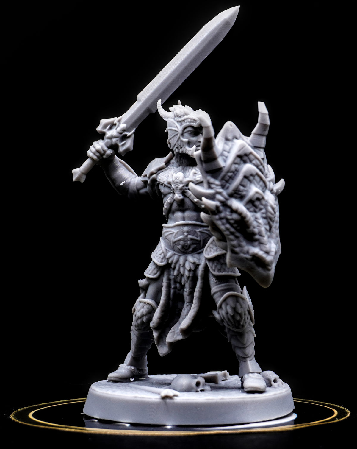 Scaleguard Arena Champion – 53mm Fantasy Miniature