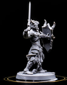 Scaleguard Arena Champion – 53mm Fantasy Miniature