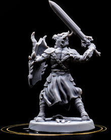 Scaleguard Arena Champion – 53mm Fantasy Miniature