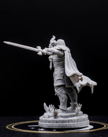 Blacksteel Death Knight – 32mm Boss Miniature
