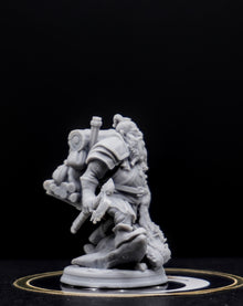 Wyrmsbane Dwarf Hunter – 32mm Miniature