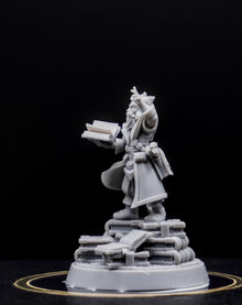 Stormspark Gnome Wizard – 32mm Miniature