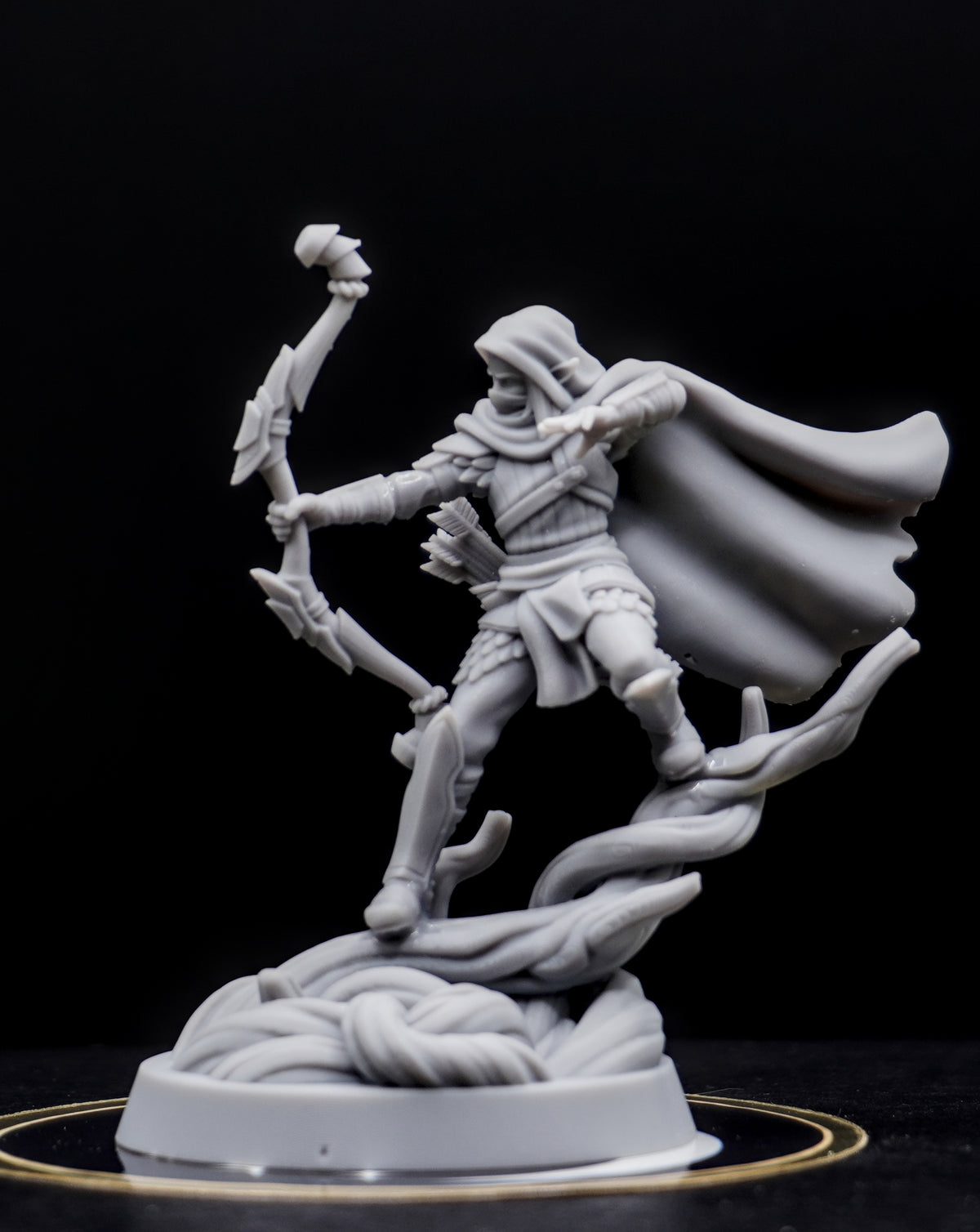 Greenwood Elf Archer – 32mm Miniature